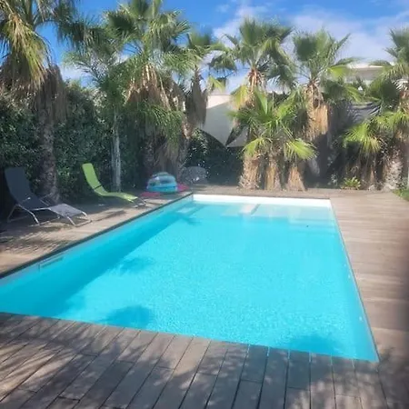 Rdc D'architecte Avec Piscine Privee Agde